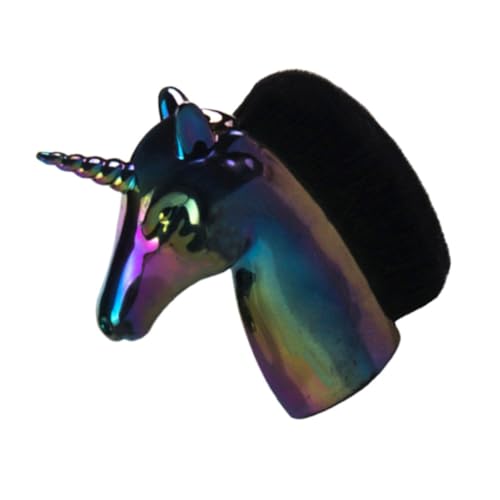 PLAFOPE 1stück Unicorn Pinsel Für Make-up Professioneller Blush Und Foundation Pinsel Mit Buntem Griff Für Und Mädchen Für Täglichen Und Professionellen Einsatz von PLAFOPE