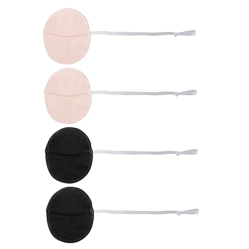 PLAFOPE Achselschweißpads Wiederverwendbar 2 Paar Atmungsaktive Polyester Achselpolster Mit Verstellbarem Schultergurt Für Damen Gegen Schweißflecken Und Geruch von PLAFOPE
