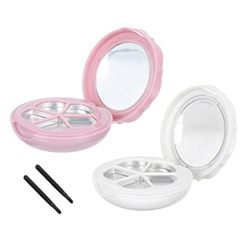 PLAFOPE Kosmetik-aufbewahrungsbox-set Aufbewahrungskoffer Für Lidschatten Und Lippenstift Leeres Tablett Tragbares Make-up-subpaket-tablett Farbe von PLAFOPE