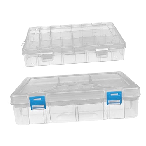 PLAFOPE 2 Pcs Pp Kunststoff Schreibwaren Veranstalter Große Kapazität Schreibwaren Box Doppel Schichten Für Schule PLAFOPE 2 Pcs Pp Kunststoff Schreibwaren Veranstalter Große Kapazität Schreibwaren Box Doppel Schichten Für Schule von PLAFOPE