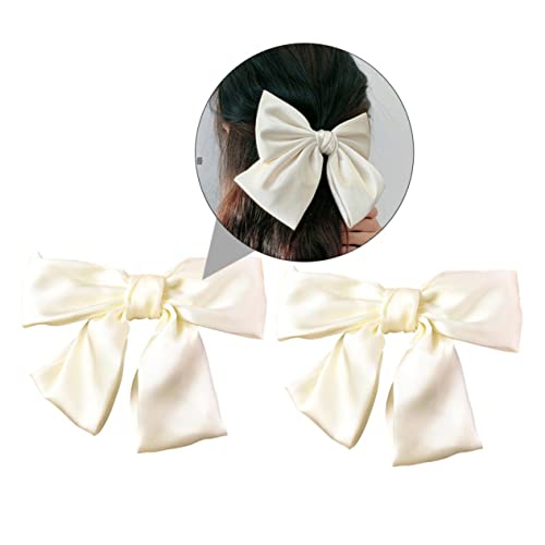 PLAFOPE 2stücke Haarschleifen-haarclips Für Damen Kreative Haarklammern Im Bowknot-design Für Täglichen Gebrauch Und Besondere Anlässe Erhältlich Eleganten Farben von PLAFOPE
