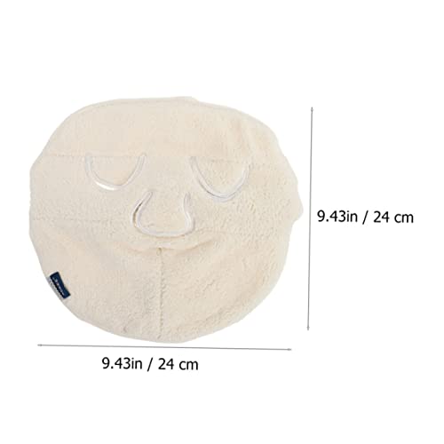 PLAFOPE 2 Stück Gesichtstücher für Kosmetik mit Kühl und Warmkompresse Weiche Mikrofaser Gesichtsmaske Handtücher Hautberuhigend und Feuchtigkeitsspendend Geeignet für Damen Zuhause und von PLAFOPE