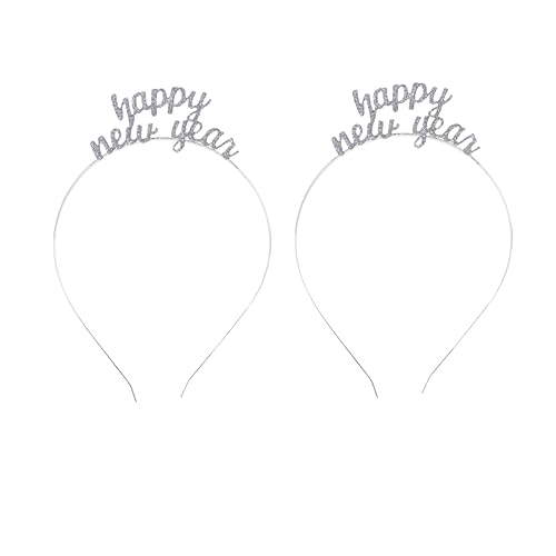 PLAFOPE Glänzendes Happy New Year Haarband Mit Strass Kreatives Funkelndes Haaraccessoire Aus Für Festliche Anlässe PLAFOPE Glänzendes Happy New Year Haarband Mit Strass Kreatives Funkelndes Haaraccessoire Aus Für Festliche Anlässe von PLAFOPE
