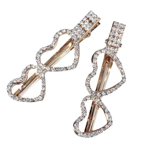 PLAFOPE 2 Stück Loving Heart Haarklammern mit Strasssteinen Leichte Haarspangen für Frauen und Mädchen Glamouröse Hochzeits Brautschmuck Langlebige Verblassungsfreie Haarschmuck klammern PLAFOPE 2 Stück Loving Heart Haarklammern mit Strasssteinen Leichte Haarspangen für Frauen und Mädchen Glamouröse Hochzeits Brautschmuck Langlebige Verblassungsfreie Haarschmuck klammern von PLAFOPE