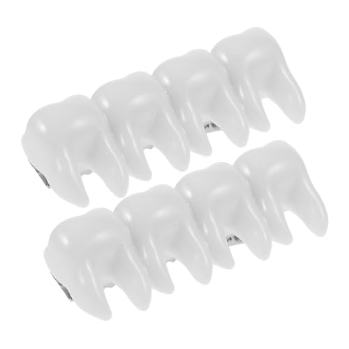 PLAFOPE Halloween Haarnadel Material Set 2 Stück Mini Zähne Kopfschmuck Für Mädchen Mode Haarspangen von PLAFOPE