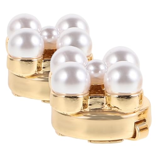 PLAFOPE 2 Stücke Blumen Manschettenknöpfe Langlebiger Legierung Stilvolles Design für Formelle Damenkleider für Hochzeiten Partys und Besondere Anlässe von PLAFOPE