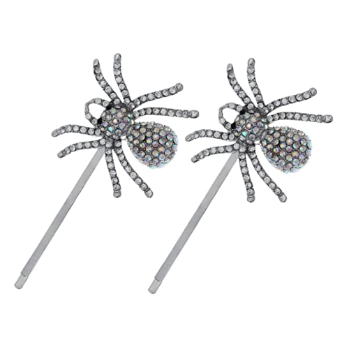 PLAFOPE Einzigartige Spinnen-haarnadel Mit Glitzer-strasssteinen Clip Für Damen Und Mädchen Party-zubehör-set von PLAFOPE