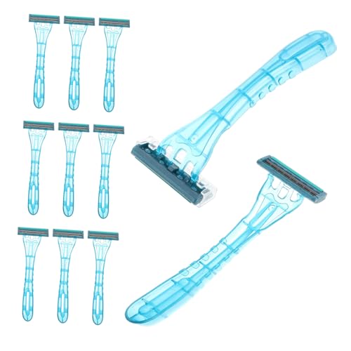 PLAFOPE 20 Stück Einwegrasierer Damen Herren Einfache Anwendung Vielseitig für Gesicht Körper Beine Hygienisch Hotel und Reise von PLAFOPE