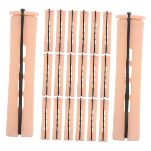 PLAFOPE 20 Stück Teiliges Lockenwickler set mit Elastischen Dauerwellenstäben für Männer und Frauen Temperaturregulierende Perm rods für Langes und Kurzes Haar Vielseitige Styling tools von PLAFOPE