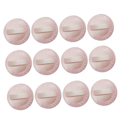 PLAFOPE 20 Stücke Mädchen Kosmetik Puff Gesicht Make-up Puff Make-up Pad Weichen Samt Für Und Salon von PLAFOPE