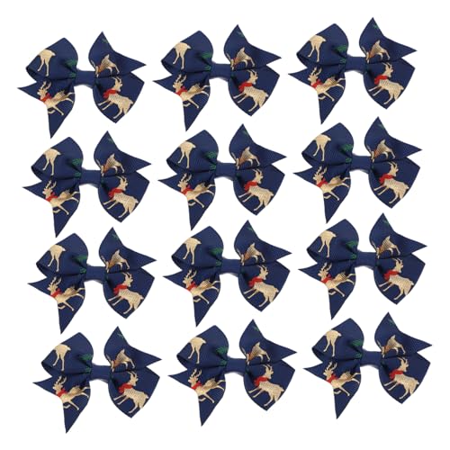 PLAFOPE Haarspangen-set Schleifenknoten-clip Für Frauen Und Mädchen Schleifen Haarspange Weihnachts-haarschleifen von PLAFOPE