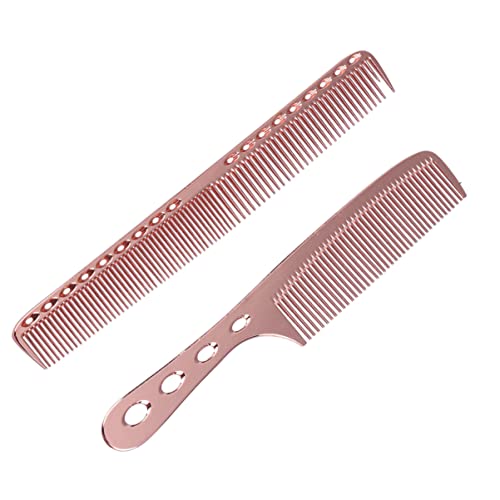 PLAFOPE 2stücke Professioneller -haarkamm- Roségold Feiner Styling-kamm Mit Massagefunktion Für Männer Und Friseure Für Haarspray Und Organisation von PLAFOPE