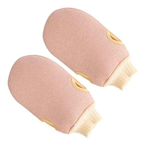 PLAFOPE Universal Duschhandschuhe Peeling Badehandschuh 2er Set Weich Robust Für Männer Frauen Leicht von PLAFOPE
