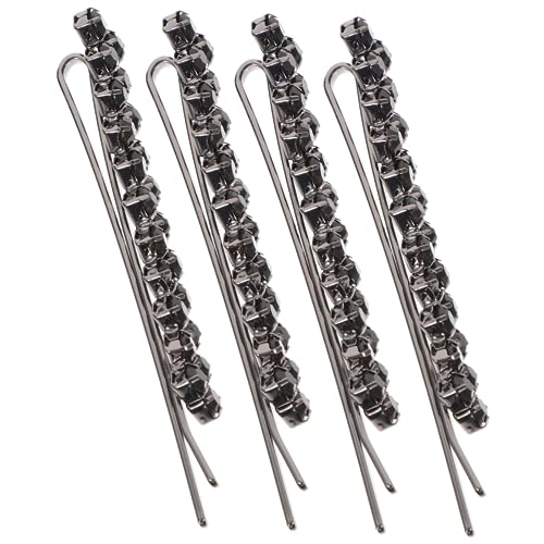 PLAFOPE 2er-pack Haarnadeln Aus Metall Mit Strasssteinen Haarspangen-set Für Damen Modeschmuck Haarnadel Für Party Geburtstag Hochzeit von PLAFOPE