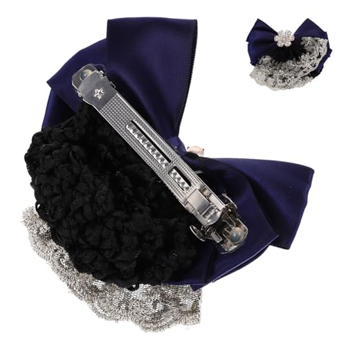 PLAFOPE 2stücke Damen Dutt Haarnetz Haar Netz Clips Haarspange Clip Haarnetz Für Dutt Abdeckung Für Frauen von PLAFOPE