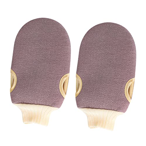 PLAFOPE Duschhandschuhe Peeling-handschuh Badetuch Handschuh-set Weiches Material Universalgröße Für von PLAFOPE