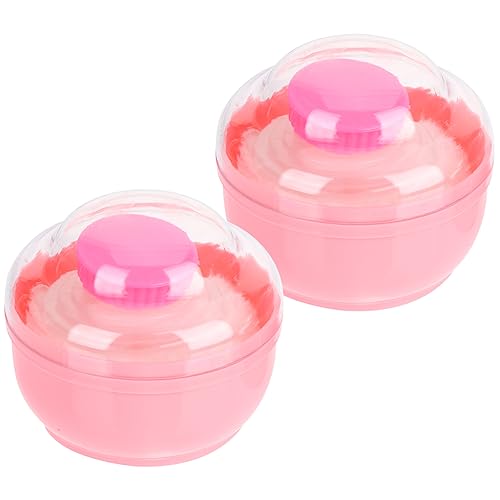 PLAFOPE 2stücke Körperpuderquaste Mit Behälter Für Gepressten Puder Make-up-applikator Aus Strapazierfähigem Material Lose Puderbox Zum Aufstäuben Geeignet Für Junge Mädchen Und PLAFOPE 2stücke Körperpuderquaste Mit Behälter Für Gepressten Puder Make-up-applikator Aus Strapazierfähigem Material Lose Puderbox Zum Aufstäuben Geeignet Für Junge Mädchen Und von PLAFOPE