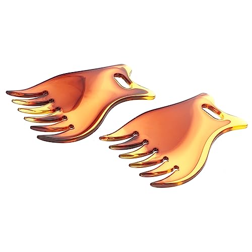 PLAFOPE 2stücke Männer Friseur Kamm Zähne Öl Haar Pinsel Salon Haar Styling Kämme von PLAFOPE