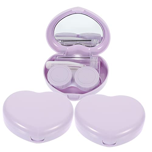 PLAFOPE -linsenetui Spiegelpinzette Tragbarer Reise-linsen-Organizer Für Frauen von PLAFOPE