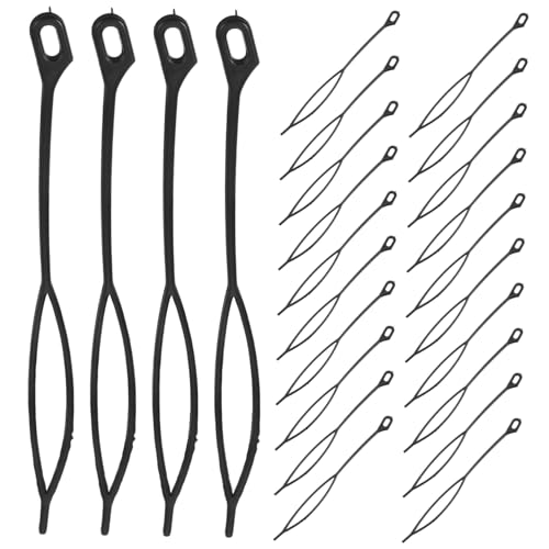 PLAFOPE 30 Stück Teiliges Haarwerkzeug Set aus Robustem Kunststoff Wiederverwendbare Häkelnadeln für Dreadlocks und Vielseitige Flechtfrisuren Leichtes Handliches Styling tool für von PLAFOPE