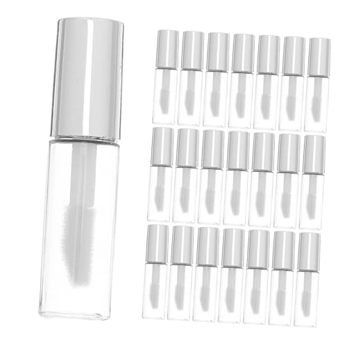 PLAFOPE 30 Stück Teiliges Mini Lip Gloss Tubes Transparent Nachfüllbare Kunststoffbehälter für DIY Lippenbalsam und Lipgloss Auslaufsichere Reise Party-lippenpflege Behälter von PLAFOPE