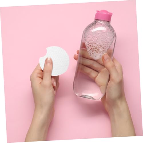 PLAFOPE 300 Stück Make up Entferner Pads aus Weichem Vliesstoff Sanfte Gesichtsreinigung und Peeling Tiefenwirksame Porenreinigung Exfolierende Runden für Tägliche Hautpflege von PLAFOPE