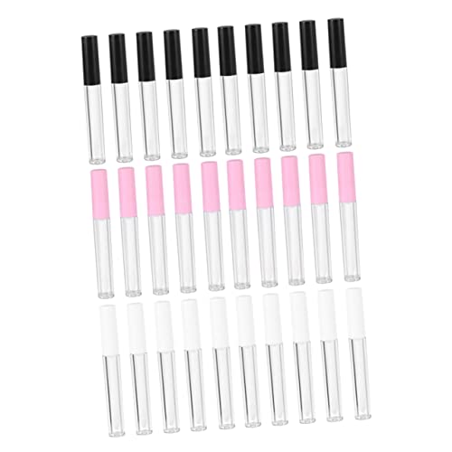 PLAFOPE 30stücke Rund Lip Gloss Sub Flasche Leere Lip Gloss Tube Diy Flüssigkeit Travel von PLAFOPE