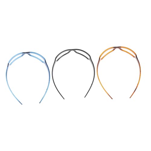 PLAFOPE 3stücke Brillen-haarband Design Stirnbänder Für Damen Kopfdekor Haar-accessoire Mit Pc-material Für Tägliche Haarbefestigung Und Partys von PLAFOPE