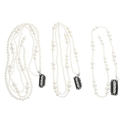 PLAFOPE Stabile Haarketten Aus Kunststoff Für Damen Haarverlängerungen Haarschmuck Haarspangen von PLAFOPE