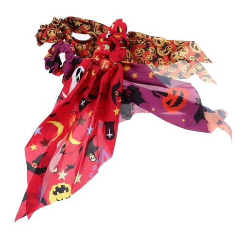 PLAFOPE 3stücke Teiliges Halloween Haarschmuck Kürbis- Für Mädchen Dekorative Haargummis Mit Bändern Für Kostüme Partys Und Fotografie von PLAFOPE