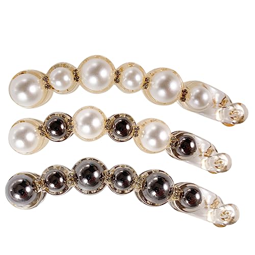 PLAFOPE Pferdeschwanz-bananenklammern Für Frauen 3 Stück Haarspange Modisches Styling-tool Für Partys von PLAFOPE