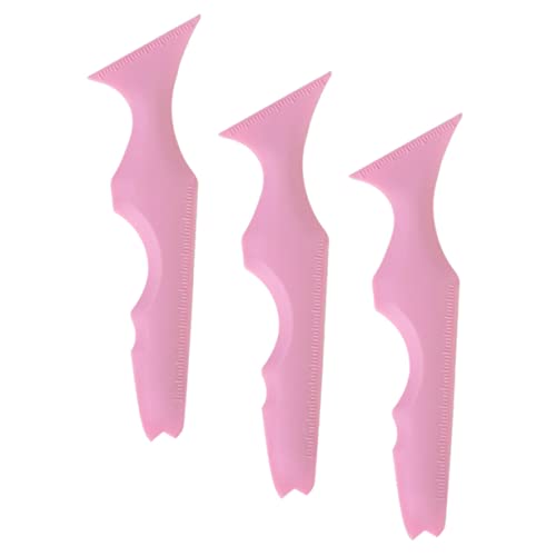 PLAFOPE 3stücke Teiliges Eyeliner Schablonen Silikon Wiederverwendbares Augen-make-up-hilfsmittel Für Präzise Augenbrauen Und Eyeliner Für Anlässe von PLAFOPE