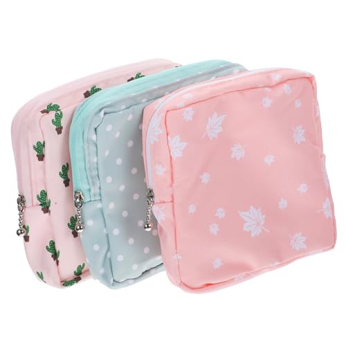 PLAFOPE 3stücke Aufbewahrungstasche Für Damenbinden Periodentasche Tragbar Damenbinden Organizer Hygienebeutel Aus Kleine Multifunktionstasche Tasche Für Menstruationsbinden von PLAFOPE