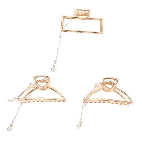 PLAFOPE Schicke Haarspangen Mit Quaste 3er-set Vielseitige Haarspangen Für Damen Haarklammerbacken Zum Stylen von PLAFOPE