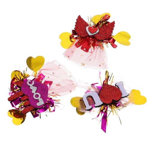 PLAFOPE Haarspangen-set Zum Valentinstag Von Modische Haarspangen Für Frauen Haar-accessoires Für Mädchen Accessoires Haar-herz-design von PLAFOPE