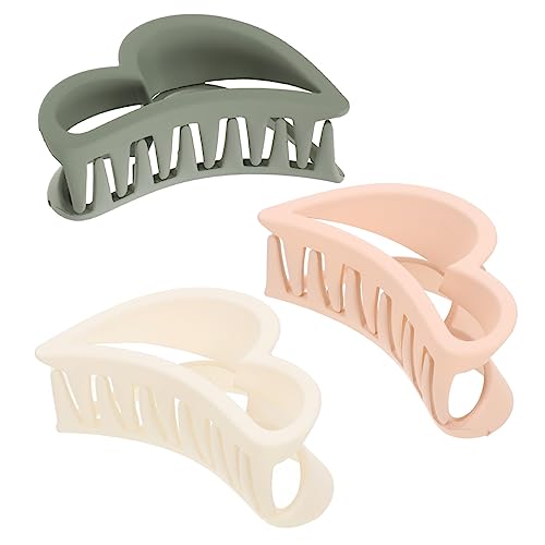 PLAFOPE 3stücke Herz-haarklammern Für Frauen Mit Rutschfester Und Stark Haltender Konstruktion Aus Hochwertigem Material Gefertigt Für Unterschiedliche Styling-bedürfnisse Geeignet von PLAFOPE