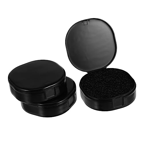 PLAFOPE 3stücke Make-up-pinsel-reiniger Mit Schwamm-reinigungsbox Lidschatten-pinselreiniger Farb-reinigungsbox Für Schnelles Pinselreinigen von PLAFOPE