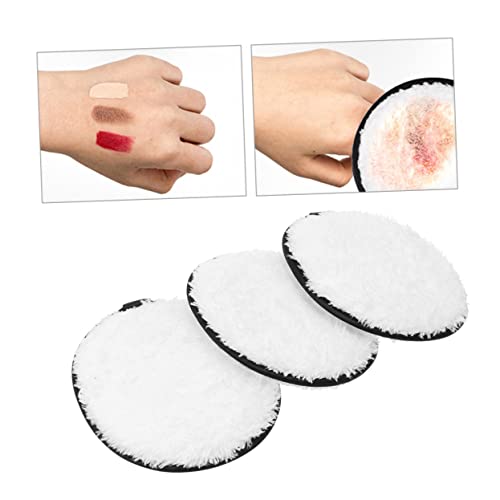 PLAFOPE 3stücke Mikrofaser-handtuch-stoffpads Make-up-entfernend Wiederverwendbar Waschbar Gesichtsreinigungspad Natürlich Für Hauttypen Schnell von PLAFOPE