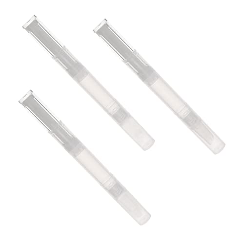 PLAFOPE 3stücke Transparente Lipgloss-flaschen Auslaufsichere Reise-sub-flaschen Leichte Nagellack-aufbewahrungsflaschen Wiederverwendbare Spenderflaschen Für Frauen von PLAFOPE