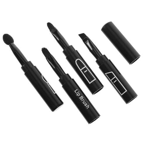PLAFOPE Multifunktionales Make-up-pinsel-set Für Augenbrauen Lidschatten Lippen Eyeliner Doppelseitig Kompakt Für Reisen Damen Und Mädchen von PLAFOPE