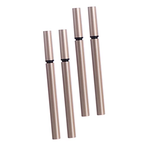 PLAFOPE 4stücke Leere Eyeliner Stift Behälter Nachfüllbar Flüssig Eyeliner Tube Make-up Flasche Für Reisen Und Business von PLAFOPE