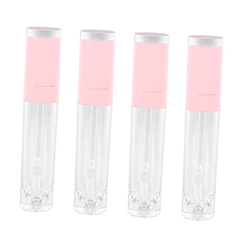 PLAFOPE 4 Stück Leere Tube Lipgloss kosmetikbehälter cosmetic container Concealer-Behälter Klare Lipgloss-Tuben mit Zauberstab Lipgloss-Röhren Mini-Lipgloss Lipgloss-Organizer Plastik Rosa PLAFOPE 4 Stück Leere Tube Lipgloss kosmetikbehälter cosmetic container Concealer-Behälter Klare Lipgloss-Tuben mit Zauberstab Lipgloss-Röhren Mini-Lipgloss Lipgloss-Organizer Plastik Rosa von PLAFOPE
