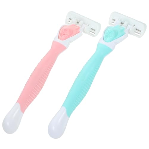 PLAFOPE 4stücke Sicherheitsrasierer Für Unisex-haarrasur Haarschneider Aus Hochwertigen Materialien Pflegerasierer Für Achseln Beine Und Bikinizonen Für Damenrasur Geeignet von PLAFOPE