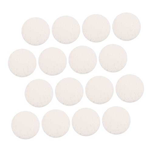 PLAFOPE 40stücke Kosmetik-puderquaste Aus Hochwertigem Material Kompakte Make-up-tool Für Frauen Gesichtswaschquaste Für Mädchen Kleines Make-up-pad von PLAFOPE