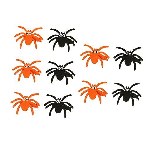 PLAFOPE 4er Set Halloween Spinnen Haarklammer Haarspangen Haaraccessoires Für Frauen Und ädchen Schwarze Spinnen Design Haarnadeln Für Gruselige Halloween Looks von PLAFOPE