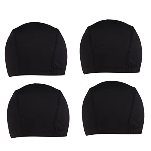 PLAFOPE 4stücke Elastische Haarkappen Für Perücken Atmungsaktive Und Bequeme Für Sicherung Von Natürlichen Haaren Und Perücken Für Geeignet von PLAFOPE