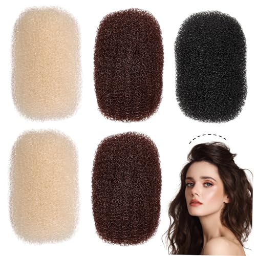 PLAFOPE 4sets Haar Polsterung Pad Haar Basis Clips Frauen 5 Stücke * 4 von PLAFOPE