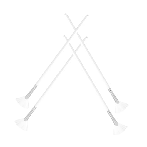 PLAFOPE 4stücke Fächerpinsel Für Gesicht Cosmetics Applicator Für Masken Cremes Und Make-up Für Präzise Anwendung Und Vollständige Abdeckung Multifunktionale Pinsel Für Frauen Für von PLAFOPE