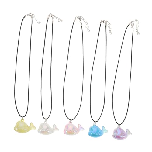 PLAFOPE 5 Stück Transparente Tier Anhänger mit Wal Handgefertigte Schmuckstücke für Frauen und Mädchen Vielseitige Dekoration für Strandpartys und Alltagsmode von PLAFOPE