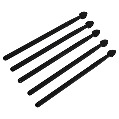 PLAFOPE 5stücke Mehrzweck Augen Make-up Pinsel Für Lidschatten Anwendung Mit Wiederverwendbaren Silikon Kosmetikpinseln Für Einfache von PLAFOPE